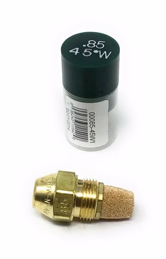 Picture of DELAVAN 0.85 GPH 45° W NOZZLE W/ SINTERED FILTER