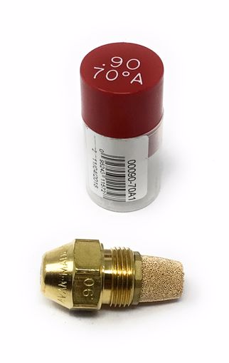 Picture of DELAVAN 0.90 GPH 70° A HOLLOW CONE NOZZLE W/ SINTERED FILTER
