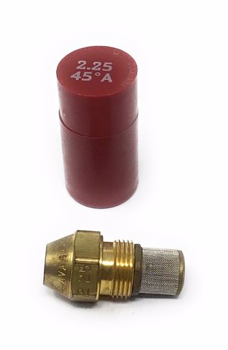 Picture of DELAVAN 2.25 GPH 45° A HOLLOW CONE NOZZLE W/ MESH STRAINER