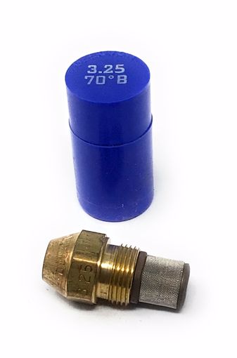 Picture of DELAVAN 3.25 GPH 70° B SOLID CONE NOZZLE W/ MESH STRAINER