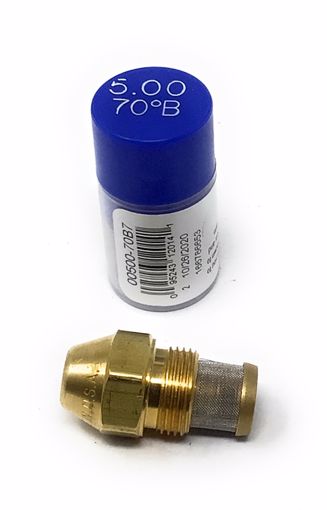 Picture of DELAVAN 5.00 GPH 70° B SOLID CONE NOZZLE W/ MESH STRAINER