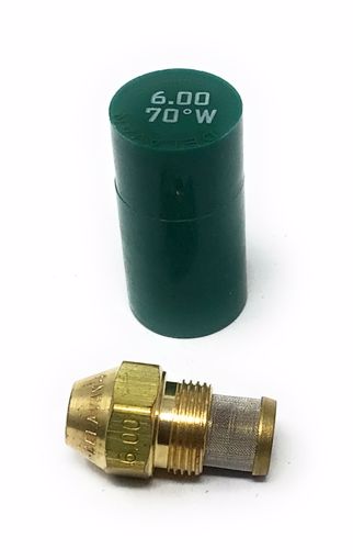 Picture of DELAVAN 6.00 GPH 70° W NOZZLE W/ MESH STRAINER
