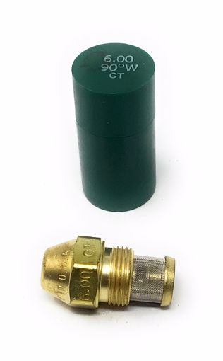 Picture of DELAVAN 6.00 GPH 90° W NOZZLE W/ MESH STRAINER
