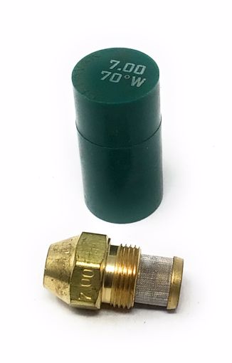 Picture of DELAVAN 7.00 GPH 70° W NOZZLE W/ MESH STRAINER