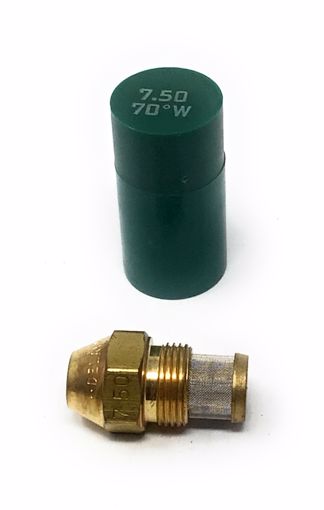Picture of DELAVAN 7.50 GPH 70° W NOZZLE W/ MESH STRAINER
