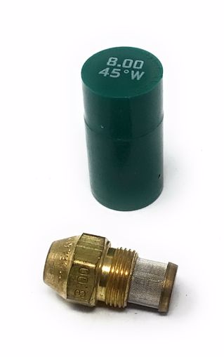 Picture of DELAVAN 8.00 GPH 45° W NOZZLE W/ MESH STRAINER