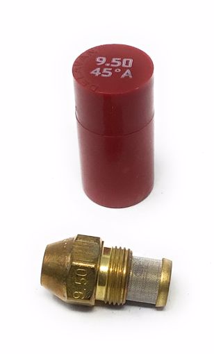 Picture of DELAVAN 9.50 GPH 45° A HOLLOW CONE NOZZLE W/ MESH STRAINER