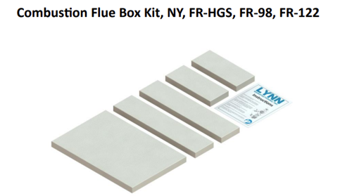 Picture of CHAMBER KIT, NEW YORKER FR FLUE BOX FR-HGS 98 & 122