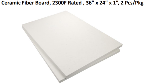 Picture of LYNN 1021 KAOWOOL BOARD 36 X 24 X 1 QTY - 1 BOARD