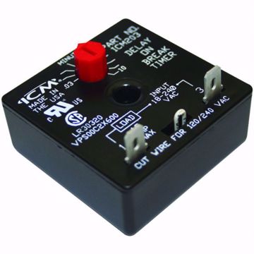 Picture of ICM203 DELAY ON BREAK TIMER WITH .03 - 10 MINUTE ADJUSTABLE