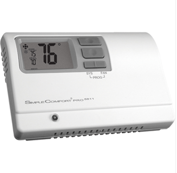 Picture of PROGRAMMABLE THERMOSTAT. 7-DAY 5-1-1 OR 5-2 PROG