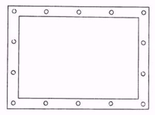 Picture of LYNN 9512 POUCH GASKET FOR MILLER AND NORDYNE CMF, MOC, MGC