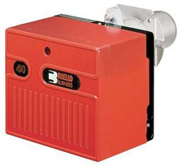 Picture of F10 OIL BURNER W/ MANUAL AIR SHUTTER - ALUMINUM FLANGE KIT