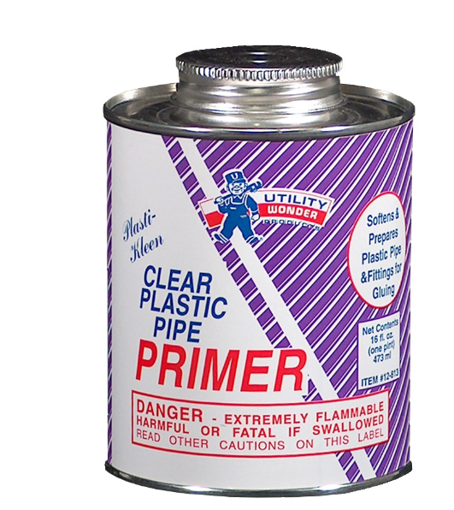 Picture of PLASTI-KLEEN CLEAR PIPE PRIMER