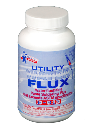 Picture of UTILITY WONDER B-813 PASTE SOLDERING FLUX. 1/2 LB. CONTAINER