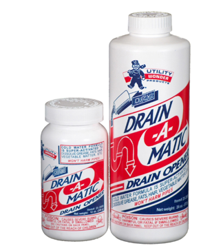 Picture of DRY DRAIN-A-MATIC DRAIN PIPE CLEANER 12 OZ. CONT
