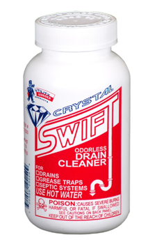 Picture of CRYSTAL SWIFTDRAIN CLEANER 2 LB. CONTAINER.