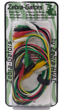 Picture of ZEBRA 8 PC SM ALLIGATOR LEADS