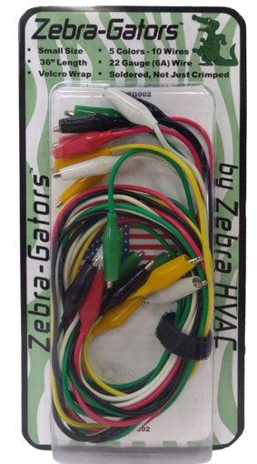 Picture of ZEBRA 8 PC SM ALLIGATOR LEADS