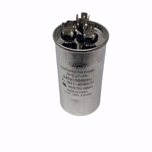Picture of ROUND RUN CAPACITOR 440VAC 30+5 UF