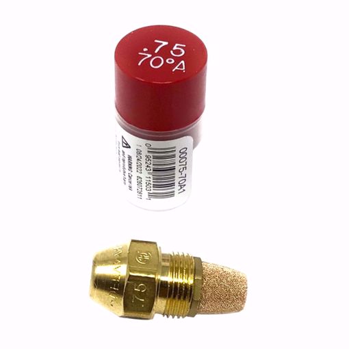 Picture of 00075-70A1 DELAVAN 0.75 GPH 70° A HOLLOW CONE NOZZLE W/ SINTERED FILTER