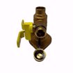 Picture of 3/4 SWT ISOLATOR W/DRN FP BR BALL VALVE - W/, 5041
