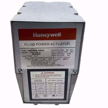 Picture of HONEYWELL FLUID POWER ACTUATOR 120V 13 SEC. W/ DAMPER SHAFT