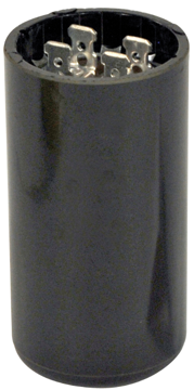 Picture of 88-108MFD 330V RND START CAP.
