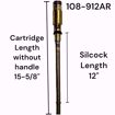 Picture of 108-912AR 12 INCH LEGEND T-550 ORIGINAL-FIT CARTRIDGE AND STEM ASSEMBLY