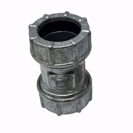 Picture of AF-251 01116 1-1/4 INCH SCULCLAMP COMPRESSION PIPE COUPLING