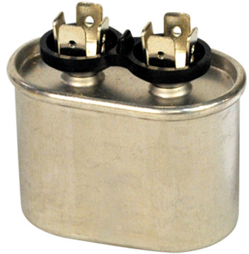 Picture of 7.5 MFD 440V OVAL MOTOR RUN CAPACITOR