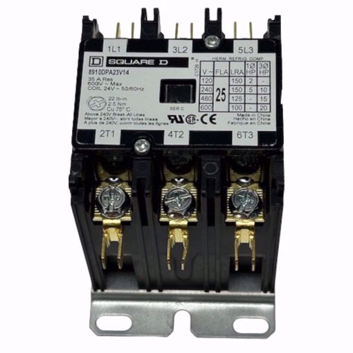 Picture of FULL LOAD AMPERES 25 COIL VAC 24 (1/PKG.)