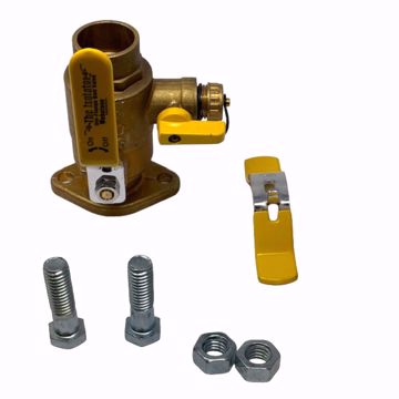 Picture of 1 1/2 SWT ISOLATOR W/DRN FP BR BALL VALVE -, 5041