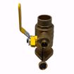 Picture of 1 1/2 SWT ISOLATOR W/DRN FP BR BALL VALVE -, 5041