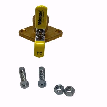 Picture of 3/4 SWT ISOLATOR FP BR BALL VALVE - W/ADJ PA, 5040