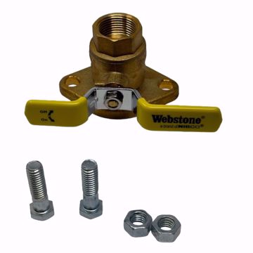 Picture of 1 IPS ISOLATOR FP BR BALL VALVE - W/ADJ PACK, 40404