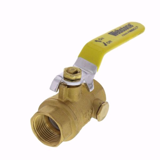 Picture of 3/4 IPS FP BR BALL VALVE W/IPS HOLE, 4172