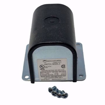 Picture of #2 MCDONNELL & MILLER 120Vac/240Vac, SPDT Auto Reset General Purpose Switch (Part Number 110000)