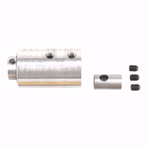 Picture of RUBBER COUPLING 1.25 X 5/8 INCH WITH 1/2 INCH ADAPTER