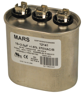 Picture of 15/3MFD X 370 MFD OVAL