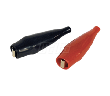 Picture of MD BAT CLIPS W/BOOT R/B 1 PAIR