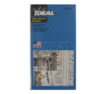 Picture of WIRE MARKER BOOK    0-9