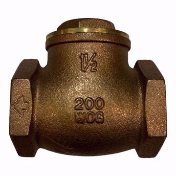 Picture of 1-1/2 IPS Y-TYPE SWING CHECK VALVE