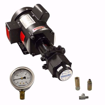 Picture of SPM651 COMPLETE 65GPH FUEL OIL TRANSFER PUMP SET 1/4HP 115V