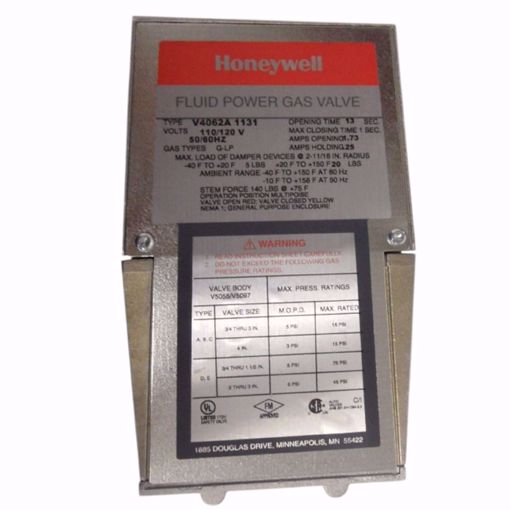 Picture of HONEYWELL FLUID POWERED ACTUATOR HI-LO-OFF 120V 13 SEC OPENI