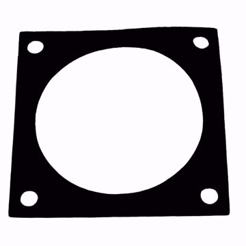 Picture of TANKLESS GASKET-FITS H.B. SMITH FD-12-IN 1/8IN RED RUBBER