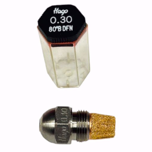Picture of HAGO .30 GALLON 80 DEGREE SOLID DUAL FILTRATION NOZZLE