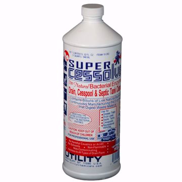 Picture of QUART SUPER CESSOLVE DRAIN, CESSPOOL AND SEPTIC TANK CLEANER