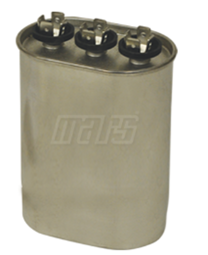 Picture of 15MFD 370V OVAL RUN CAPACITOR MARS 12190