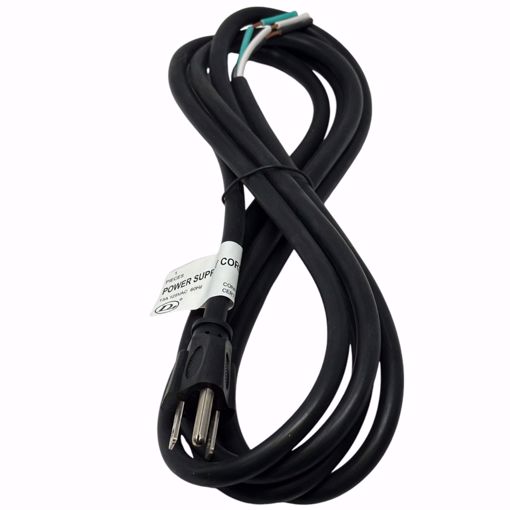 Picture of 16/3 BLACK, THREE CONDUCTOR, SJTW, 125V, 13A RATING